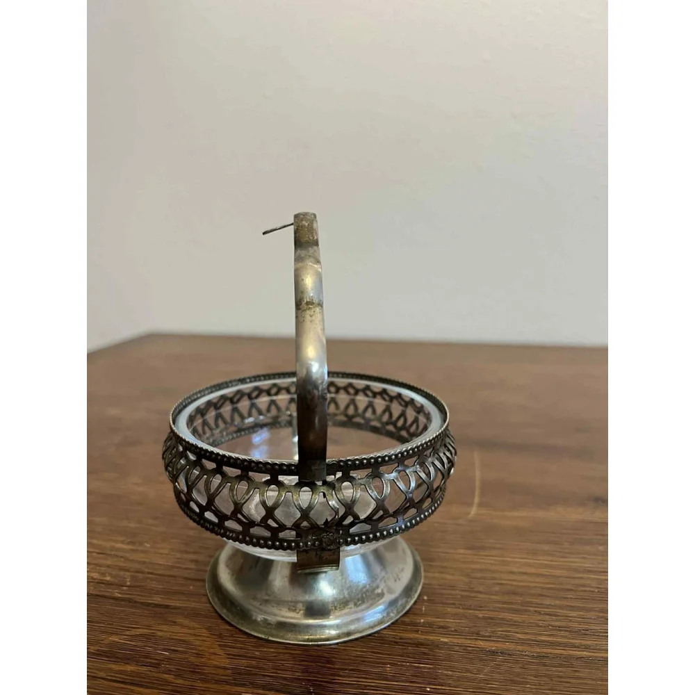 Unbranded vintage silverplate